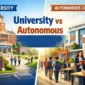 university vs autonomous collegeshine 85x85