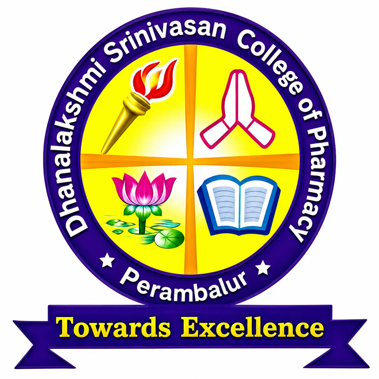 Dhanalakshmi Srinivasan College of Pharmacy logo