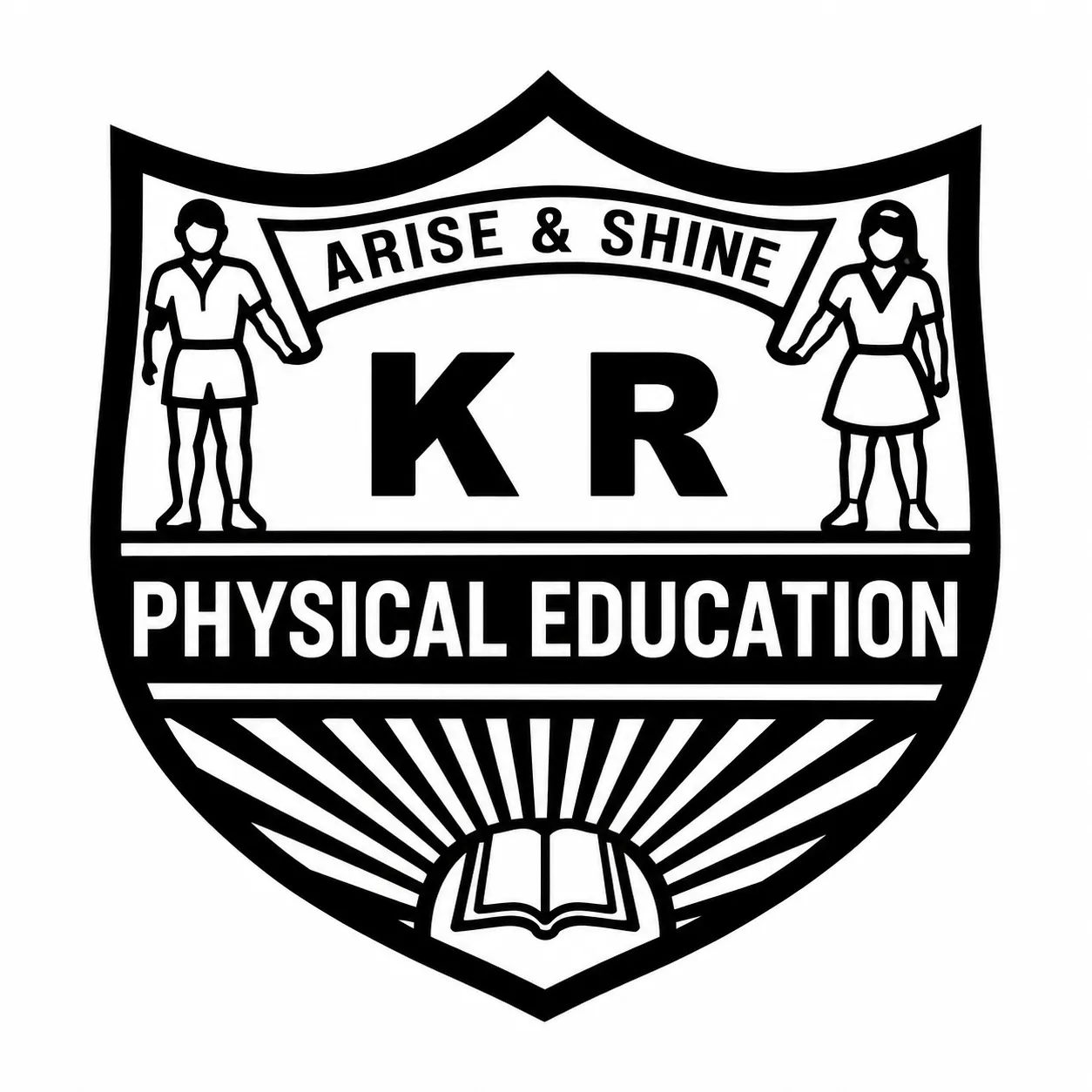 K.R. College of Physical Education logo