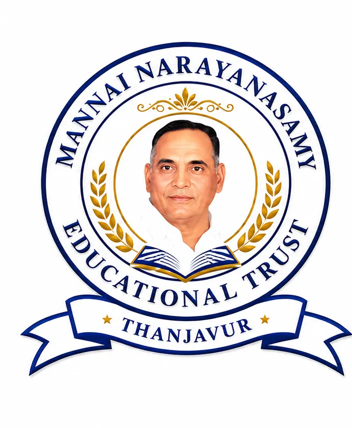 Mannai Narayanaswamy Para Medical College logo