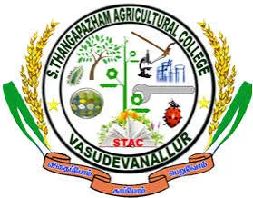 S. Thangapazham Agricultural College logo