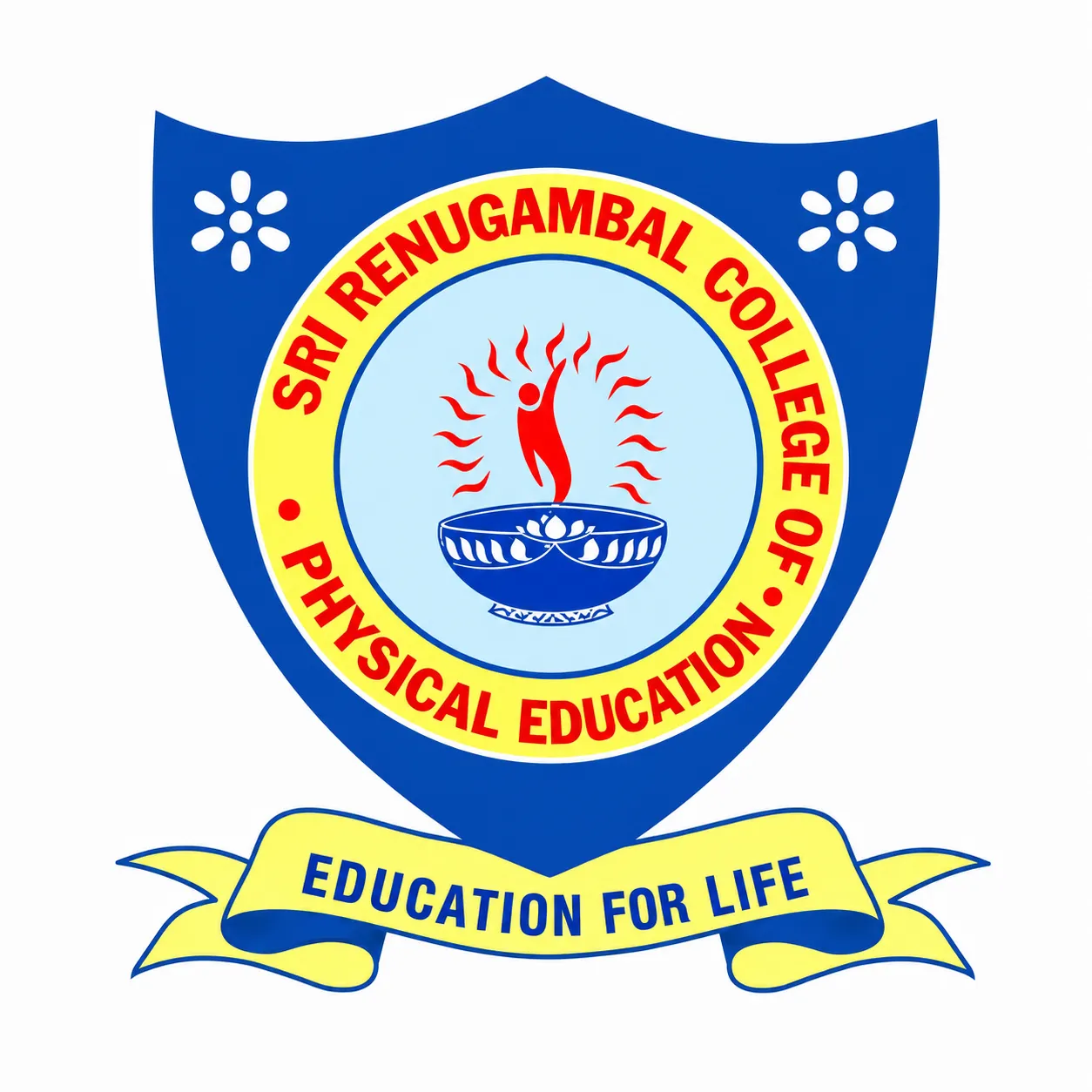 Sri Renugambal College of Physical Education logo