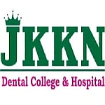 J K K N Dental College and Hospital logo