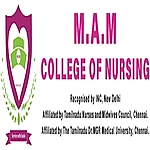 M.A.M. College of Nursing logo
