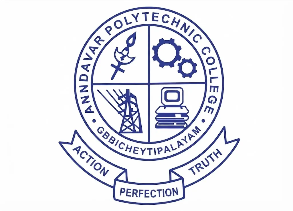 Anndavar Polytechnic College logo