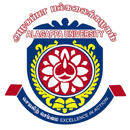 Alagappa University, Karaikudi logo