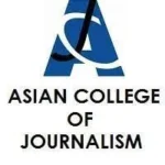 Asian College of Journalism Chennai logo