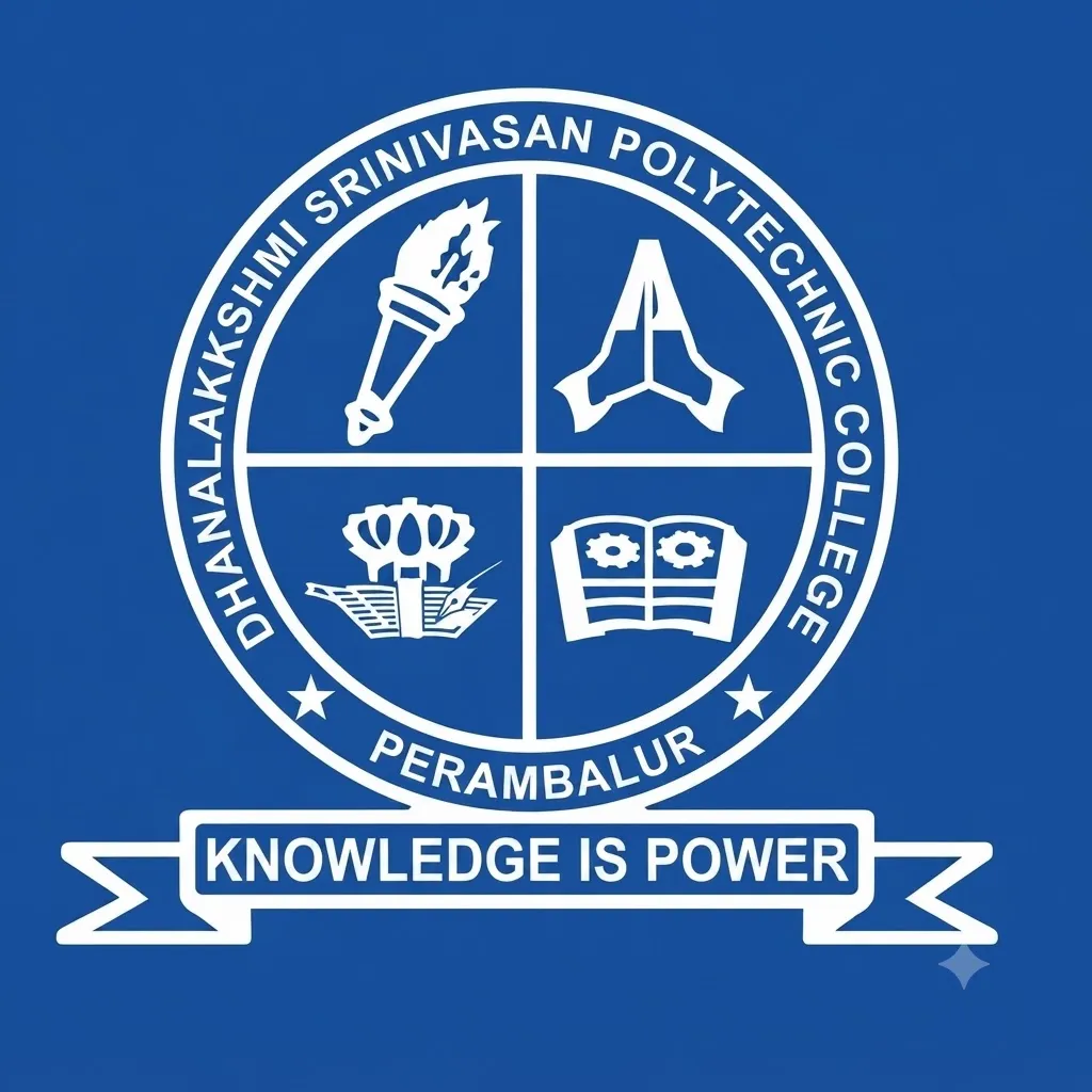Dhanalakshmi Srinivasan Polytechnic College logo