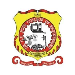 Dr. G.U. Pope College of Engineering logo