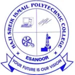 Haji Sheik Ismail Polytechnic College logo