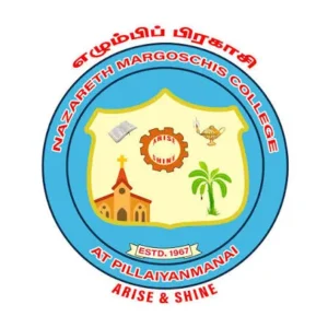 Nazareth Margoschis College at Pillayanmanai logo