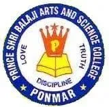 Prince Shri Balaji Arts & Science College logo