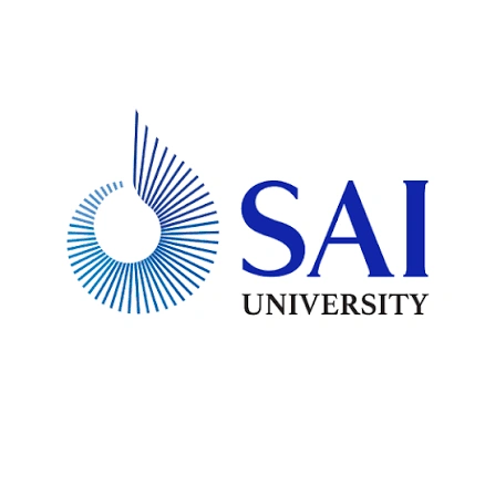 Sai University logo