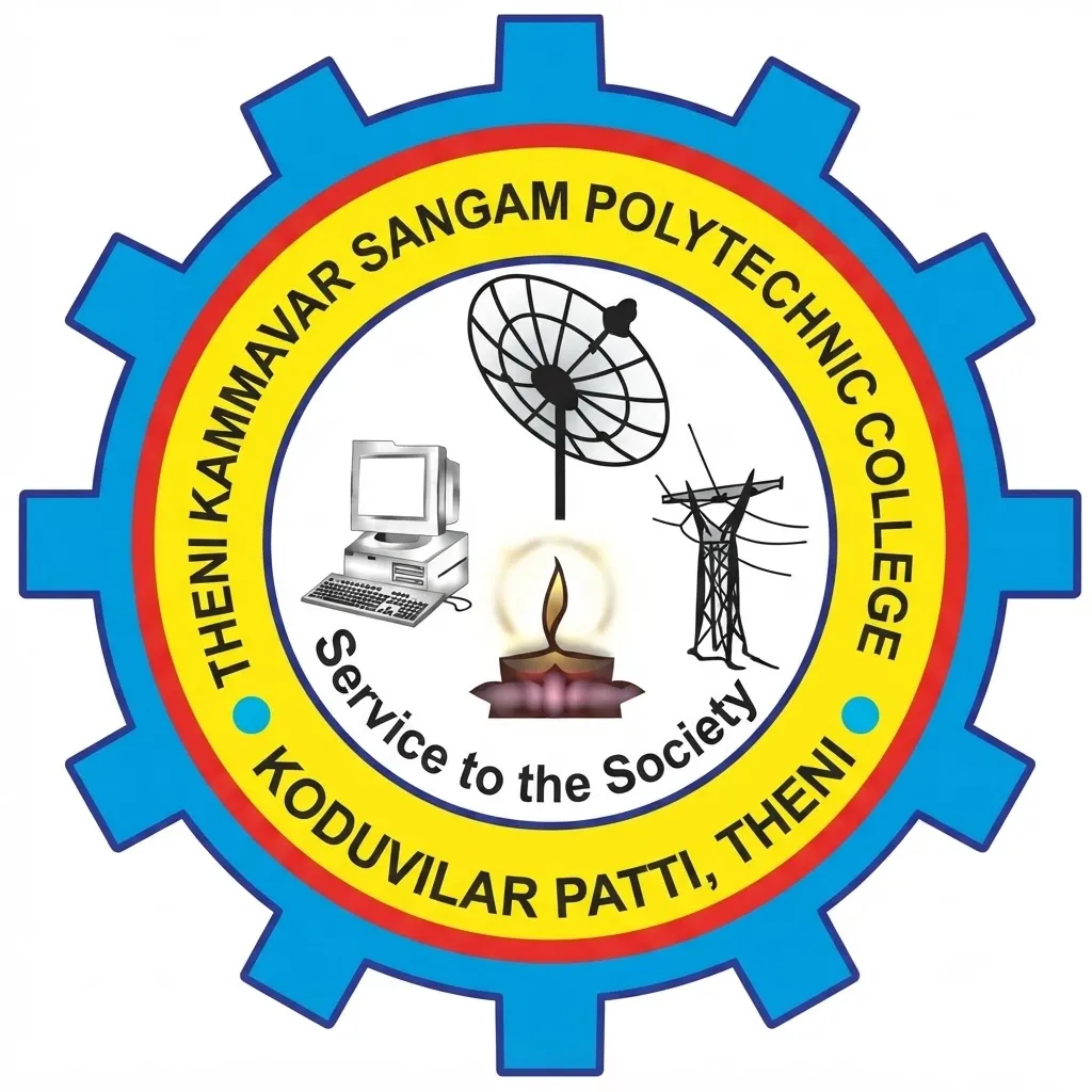 Theni Kammavar Sangam Polytechnic College logo