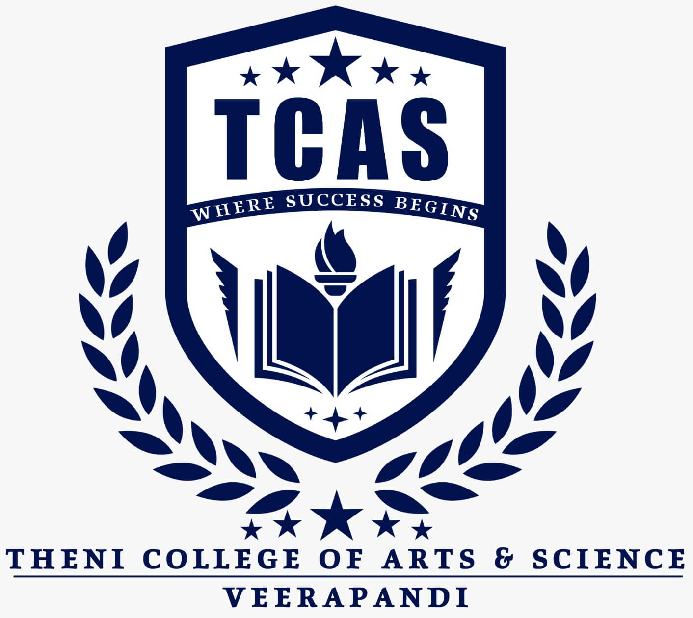 Theni College of Arts and Science logo