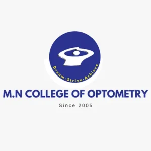 M.N. College of Optometry logo