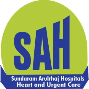 Sundaram Arulrhai Hospital logo